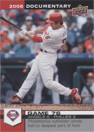 2008 Upper Deck Documentary - Chase Utley #2306