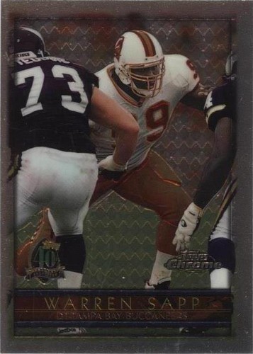 1996 Topps Chrome Warren Sapp #23