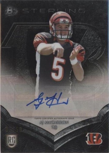 2014 Bowman Sterling A.J. McCarron #BSA-AM