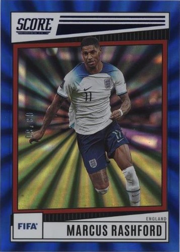 2022-23 Topps Finest Refractor Marcus Rashford Manchester