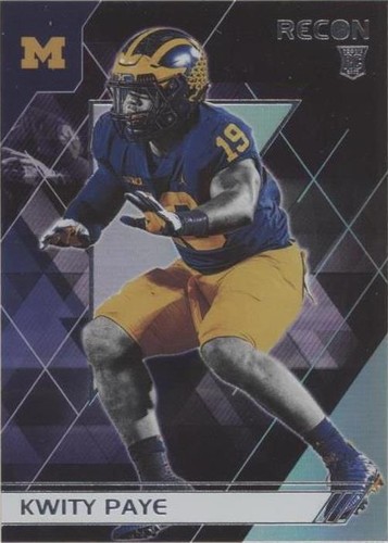 2021 Panini Chronicles Draft Picks Kwity Paye #130