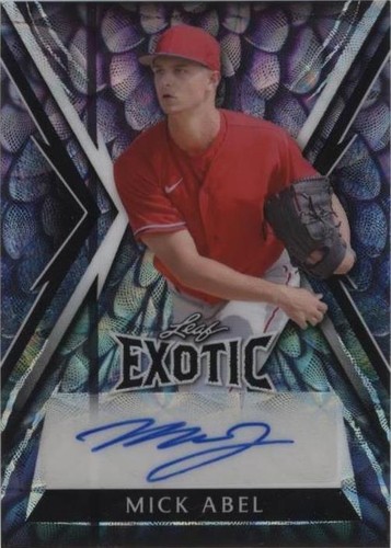 2023 Leaf Exotic - Mick Abel #BA-MA1