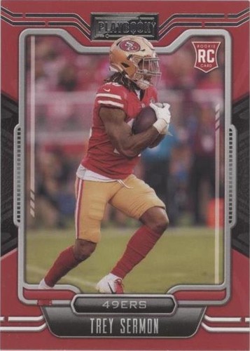 2021 Panini Playbook Trey Sermon #126