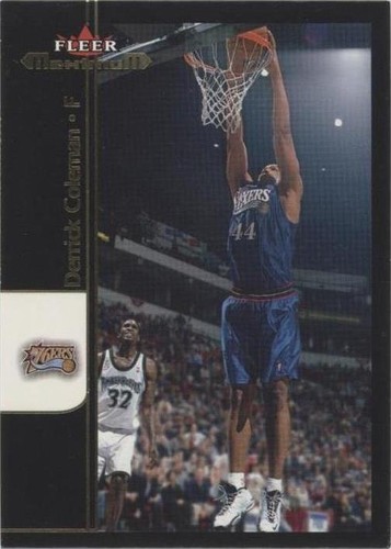 2001-02 Fleer Maximum - Derrick Coleman #163