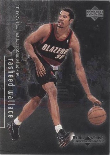 1998-99 Upper Deck Black Diamond - Rasheed Wallace #72