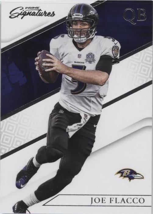 2016 Panini Prime Signatures Joe Flacco #81
