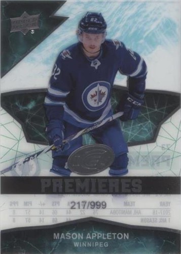 2018-19 Upper Deck Ice - Mason Appleton #73