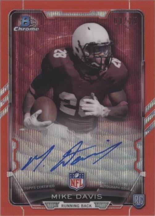 2015 Bowman Mike Davis #RCRA-MDA