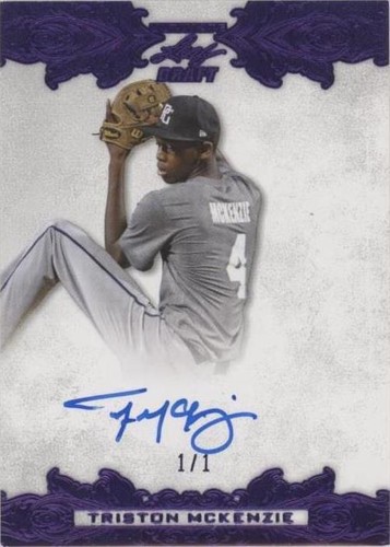 2015 Leaf Ultimate Draft - Triston McKenzie #BA-TM1