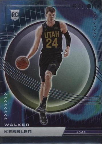 WALKER KESSLER 2022-23 Panini NBA Hoops YELLOW #252 Utah