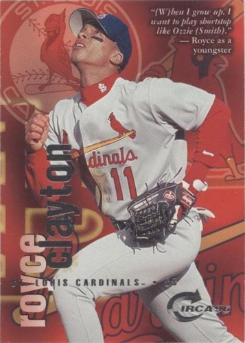 1996 Skybox Circa - Royce Clayton #176