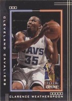 2001-02 Fleer Genuine - Clarence Weatherspoon #115