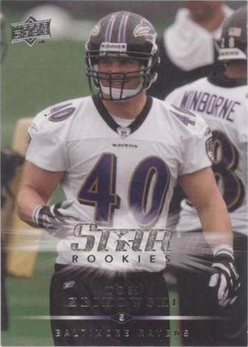 2008 Upper Deck Tom Zbikowski #294