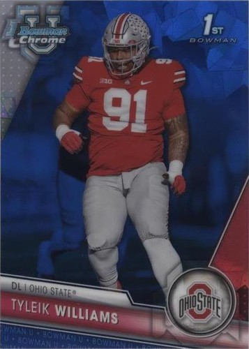 2023 Bowman University Chrome Sapphire Edition Tyleik Williams #149