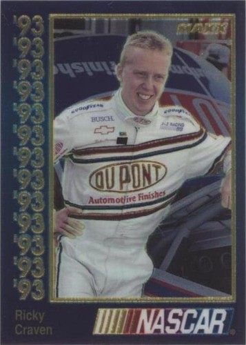 1993 Maxx - Ricky Craven #73