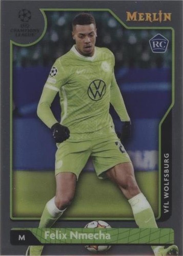 2021-22 Topps Merlin Collection Chrome UCL Felix Nmecha #146