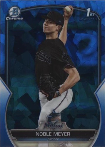2023 Bowman Chrome Draft Sapphire Edition - Noble Meyer #BDC-6