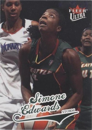 2004 Fleer Ultra WNBA - Simone Edwards #80