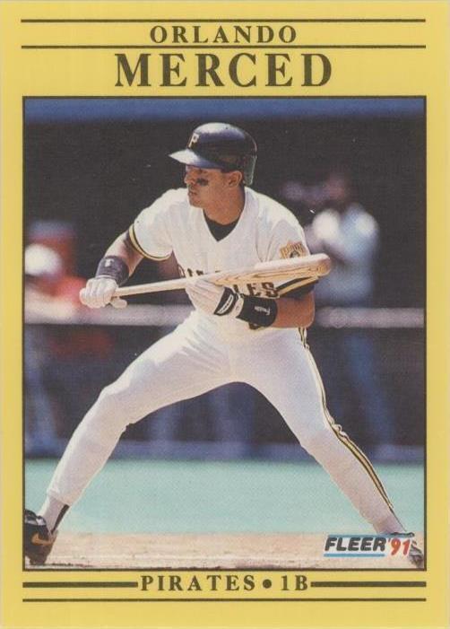 Actualización Fleer 1991 - Orlando Merced #U-112