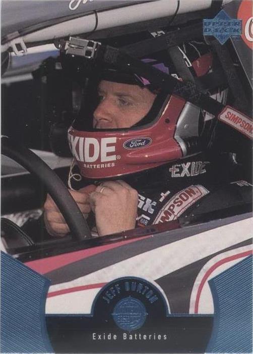 1999 Upper Deck Road to the Cup - Jeff Burton #16