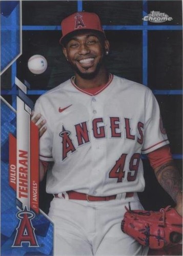 2020 Topps Chrome Update Series Sapphire Edition - Julio Teheran #U-91