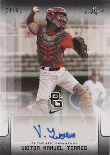 2017 Leaf Perfect Game National Showcase - Victor Manuel Torres #BA-VMT