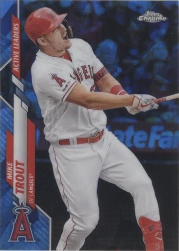 2020 Topps Chrome Update Series Sapphire Edition - Mike Trout #U-243