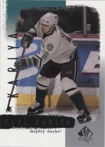 2000-01 SP Authentic - Paul Kariya #1