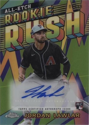 2024 Topps Chrome Update Series - Jordan Lawlar #CURR-JL