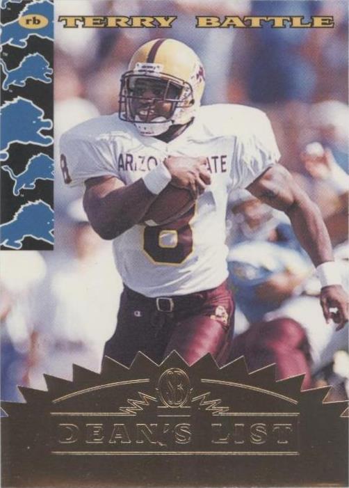 1997 Score Board Rookies Terry Battle #25