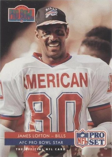 1992 Pro Set James Lofton #387