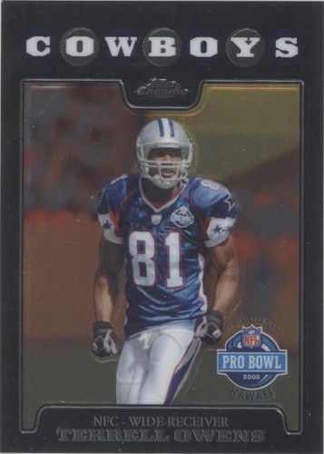 2008 Topps Chrome Terrell Owens #TC137