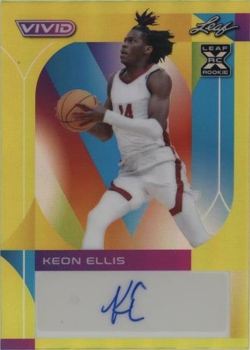 2022-23 Leaf Vivid - Keon Ellis #BA-KE1