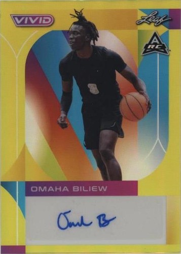 2022-23 Leaf Vivid - Omaha Biliew #BA-OB1