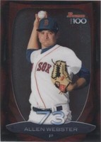 2013 Bowman - Allen Webster #BTP-73