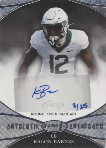 2022 Sage Aspire Kalon Barnes #ASP-KB