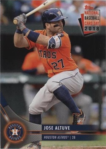2018 Topps National Baseball Card Day - Jose Altuve #6