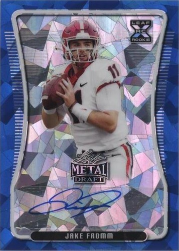 2020 Leaf Metal Draft Jake Fromm #BA-JF1