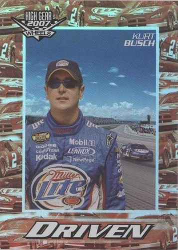 2007 Wheels High Gear - Kurt Busch #DR 17