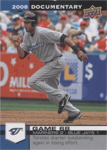 2008 Upper Deck Documentary - Alex Rios #2088