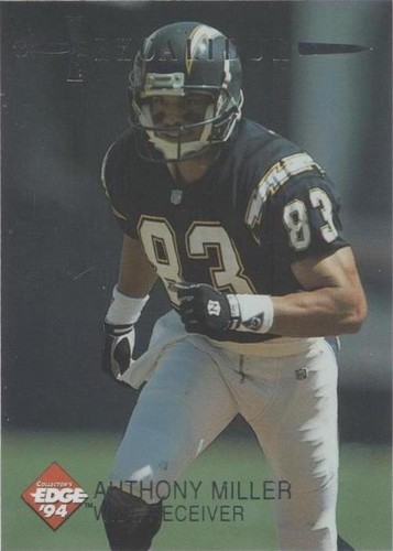 1994 Collector's Edge #6 Anthony Miller Edge F/X Silver