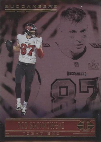 2021 Panini Illusions Rob Gronkowski #37