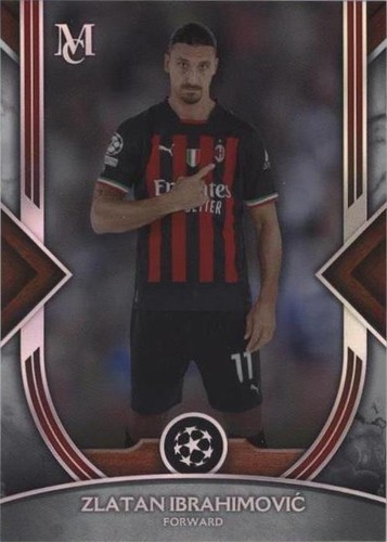 2022-23 Topps Museum Collection UCL Zlatan Ibrahimovic #36