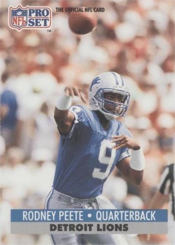 1991 Pro Set Rodney Peete #152