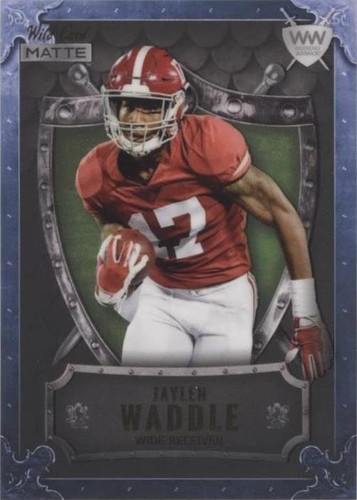 2021 Wild Card MATTE Jaylen Waddle #WWB-12