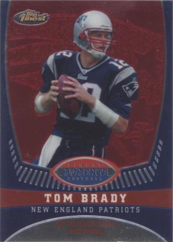 2008 Topps Finest Tom Brady #TB13