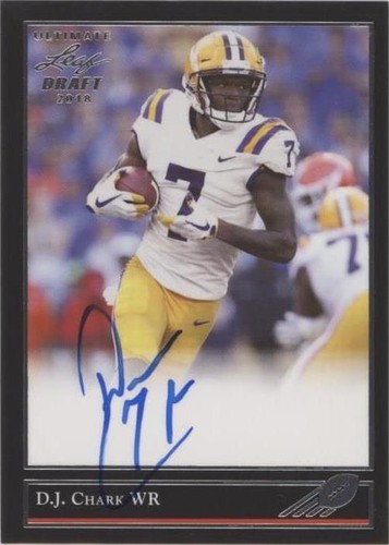 2018 Leaf Ultimate Draft DJ Chark #BG-DJC