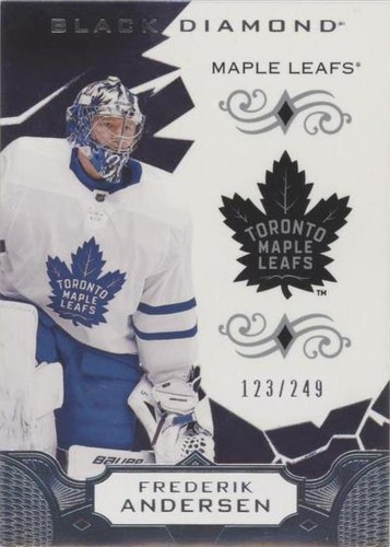 2018-19 Upper Deck Black Diamond - Frederik Andersen #BDB-FA