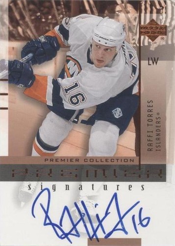 2001-02 Upper Deck Premier Collection - Raffi Torres #RT