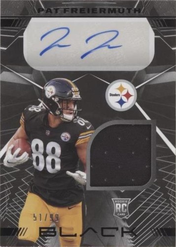 2021 Panini Black Pat Freiermuth #RSM-PF